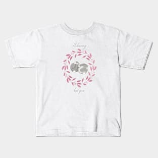 cute twin bunny design - no bunny but you Kids T-Shirt